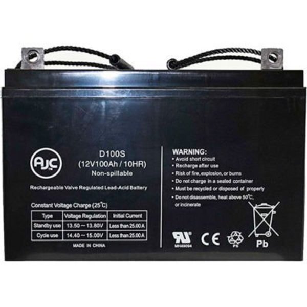 AJC  MK M31 SLD G 12V 100Ah Sealed Lead Acid Battery, Battery Clerk, Mfr#: AJC-D100S-A-1-155803